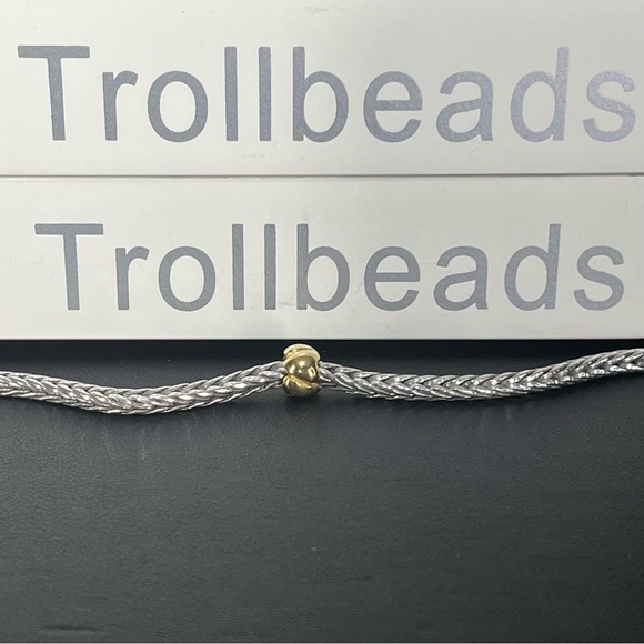 Trollbeads Jewelry - Trollbeads Retired Heart, Small, Gold Bead- 21118